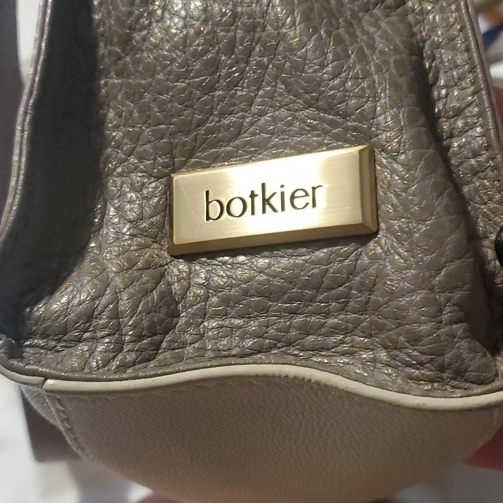 Botkier Eden Embossed Satchel/Shoulder Bag Leather Classic